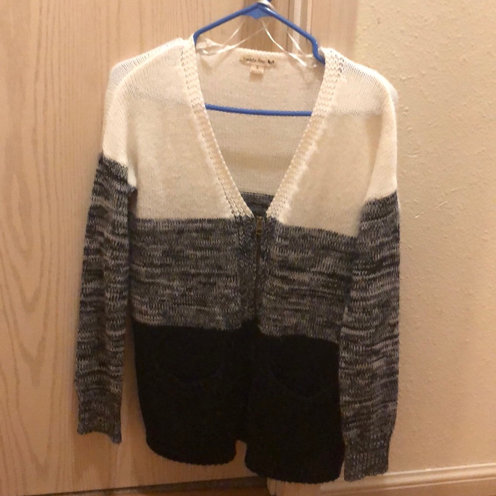 Color block cardigan - Picture 2 of 5